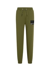KARL LAGERFELD JEANS Heren Broek groen / zwart / wit 35-36