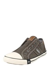 Mustang Trampki slip on dla mężczyzn ciemnoszary / naturalna biel Rozmiar 40