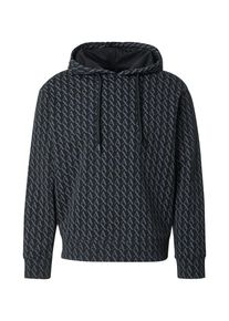 Armani Exchange Heren Sweatshirt donkergrijs / zwart XS
