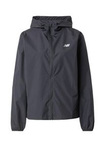 New Balance Dames Sportjas lichtgrijs / zwart XS
