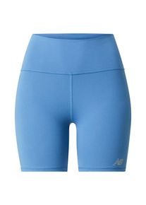 New Balance Spodnie sportowe dla kobiet królewski błękit / srebrny Rozmiar XS