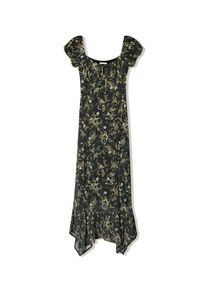 Bershka Sommerkleid Damen hellgelb / mint / tanne / flieder Größe 38