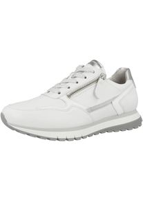 Gabor Dames Sneakers laag zilver / wit 37.5