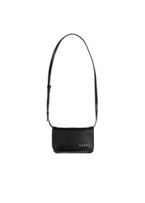 Marni Leather Shoulder Bag, Black