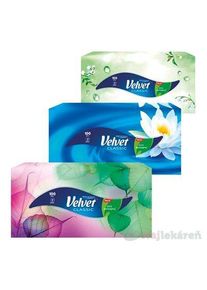 VELVET CLASSIC box papierové vreckovky 2-vrstvové 100ks