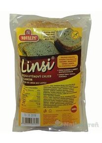 LINSI bezgluténový chlieb s ľanom 1x 300 g