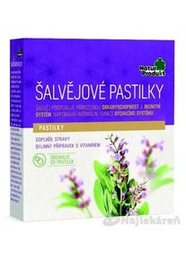 Naturprodukt Šalvějové pastilky 20 ks