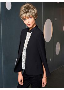 Dames Pruik Lisa in grijs/blond ,maat 0, WITT,