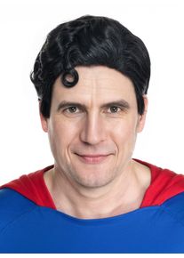maskworld Supermann Perücke