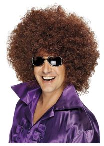 Smiffys Wild curly brown wig