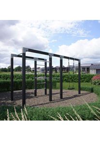 Plus Daylife Outdoor Fitness 380 cm - M 3 - schwarz K2025