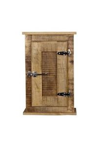 SIT-MÖBEL SIT Möbel Armario de pared | 1 puerta | madera de mango lacada natural | L 45 x P 20 x Alt 70 cm | 02502-01 | serie FRIGO
