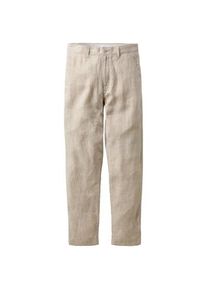 Knowledge Cotton Apparel Herren-Leinenhose Sandmelange 38/34