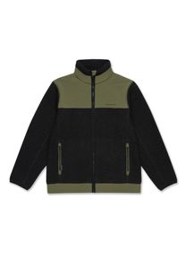 Kapten & Son Kapten & Son Jackets Everyday Fleece Jacket Midnight Black x Forest Green