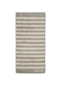 JOOP! Classic Stripes Graphite hand towel Terry products Unisex