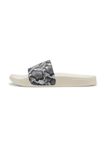 Puma Badeschuh 'Leadcat 2.0 Snake Chic' Damen grau / schwarz / weiß Größe 35.5