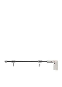1 Banner holder with magnetic base, 250 mm, straight bar, silver