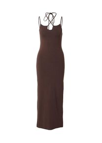 WEEKDAY Dames Jurk 'Nina' donkerbruin 34