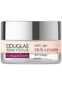 Douglas Collection - Skin Focus Collagen Youth Anti-Age Rich Cream Gesichtscreme 50 ml