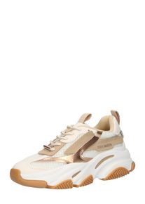 Steve Madden Dames Sneakers laag 'POSSESSION' camel / goud / offwhite 36