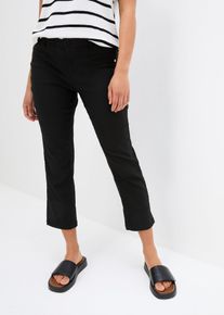 7/8 bengaline broek - zwart - maat 48 - Bengalin,viscose - bonprix