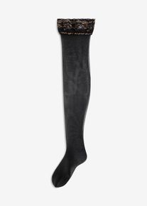 Hold up panty 20 den - zwart - maat 44/46 (L) - bonprix