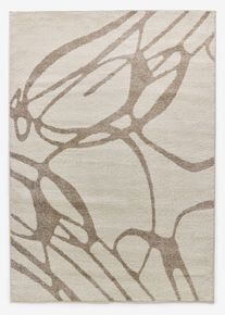 Vloerkleed met modern patroon - beige - maat 160x230 cm - bonprix