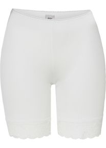 Korte sportlegging tegen schurende dijen van verkoelend polyamide - wit - maat 56/58 (3XL) - bonprix