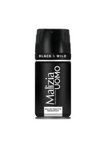 Malizia - Eau De Toilette Deodorant Black&Wild Deodorante 150 ml male