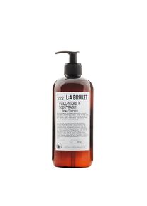 L:A BRUKET - No. 222 Hand & Body Wash Spruce Sapone mani 450 ml unisex
