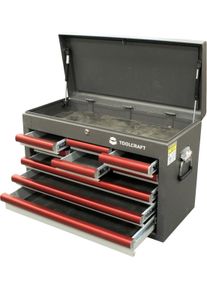 Toolcraft WZK-309 Werkstattwagen Werkzeugkoffer 9 Schubladen 660x434x307mm schwarz