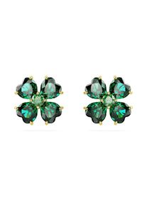 Swarovski Dames Oorbellen 'Idyllia' goud / groen One Size