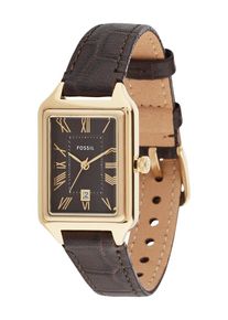 Fossil Uhr 'Raquel' Damen dunkelbraun / gold Größe One Size