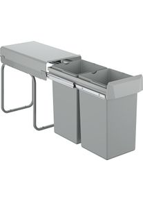 Grohe Blue Mülltrennsystem, 30cm, 2 x 15 Liter, grau (40855000)