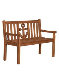 DeVries Gartenbank »Anker« - 120x60x89cm - naturfarben - Holz