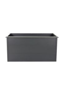 Tchibo - Hochbeet mit Schneckenschutz - 150x75x77cm - anthrazit - Stahl