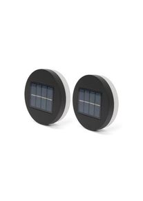 Tchibo - 2 Solar-Wand-und-Stufenlichter - schwarz