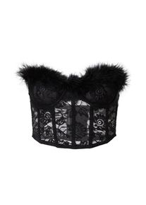 Nasty Gal Dames Korset zwart 80