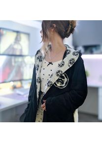 Star Wars - Stormtrooper Bathrobe black white - S M - Black White