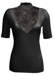 Nina von C. Damen Blazershirt in schwarz ,Gr&ouml;&szlig;e 40, Witt, 100% Baumwolle