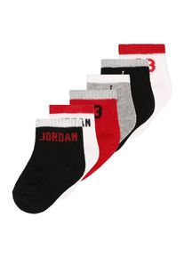 Jordan Șosete Băieţi gri, roșu, negru, alb, Mărimea 16-18,5