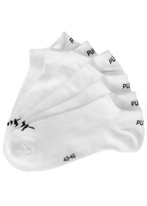 Puma 3er-Pack Sneaker-Socken, Weiß, 43-46