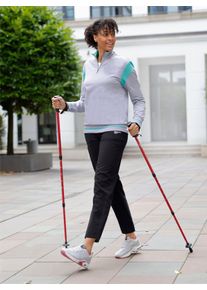 Damen Sporthose aus atmungsaktiver Microfaser in schwarz ,Größe 38, Witt, 100% Polyester