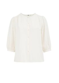 WE Fashion Bluză Femei alb, Mărimea 52