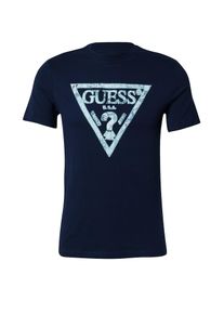 Guess T-Shirt Herren marine / pastellgrün / weiß Größe S