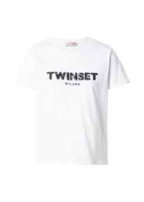 TWINSET Dames Shirt zwart / wit S