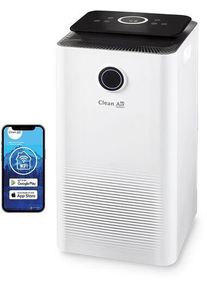 Clean Air Optima 2in1 Deumidificatore e Purificatore d'aria CA-704 Smart | bianco/nero