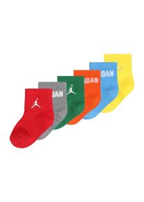 Jordan Șosete 'EVERYDAY ESS' Fete albastru, galben, gri, verde, portocaliu, roșu, Mărimea 18,5-27