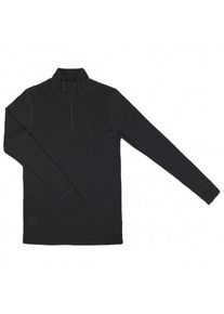Joha Blouse with Zip Merino-ondergoed Heren (XS |zwart)