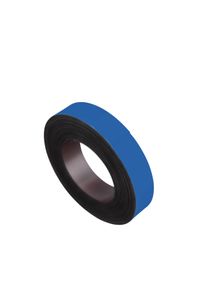 Coloured magnetic tape 30 mm | blue | 10 m | 1 mm